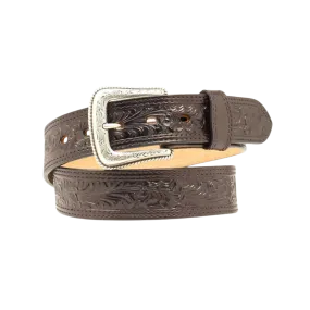 M&f Men's Floral Embossed Belt