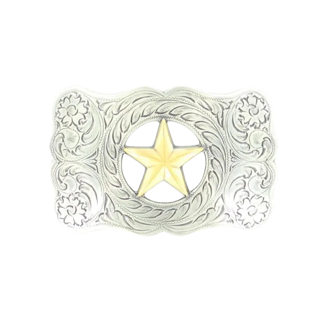 M&F Men's Nocona Star Buckle Star