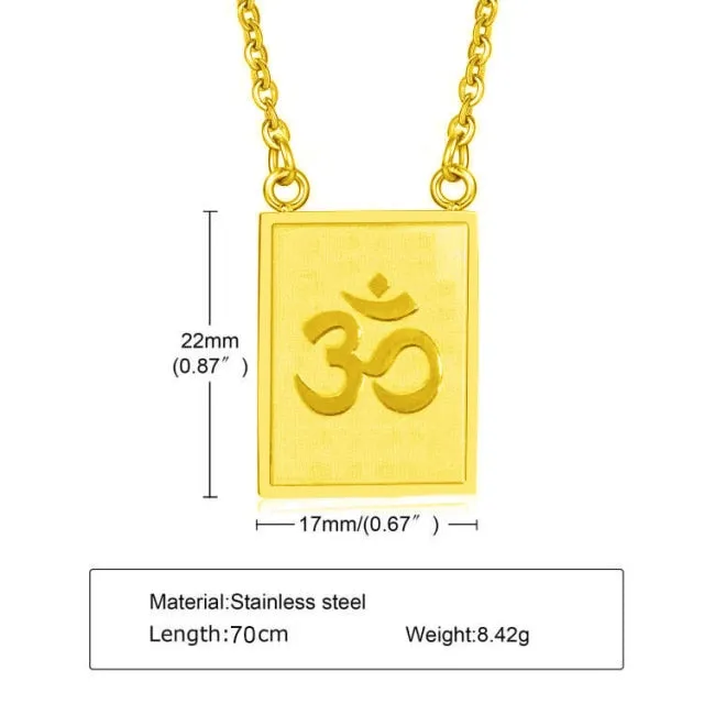 Men Cross Scapular Necklace