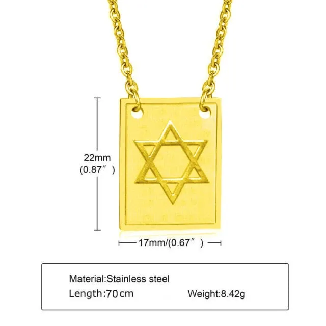 Men Cross Scapular Necklace