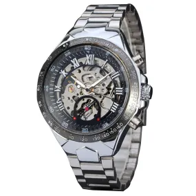 Men's Luxury Stainless Steel Mechanical Wrist Watch