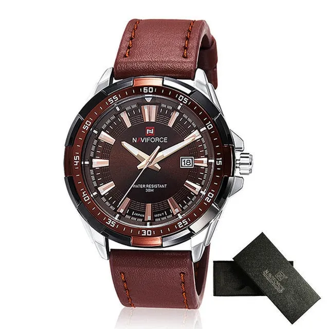 Mens Wristwatches Top Brand Luxury NAVIFORCE Sport Men's