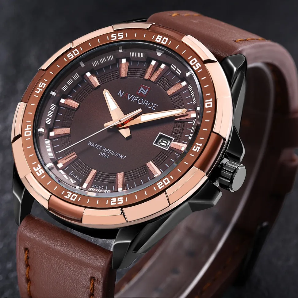 Mens Wristwatches Top Brand Luxury NAVIFORCE Sport Men's