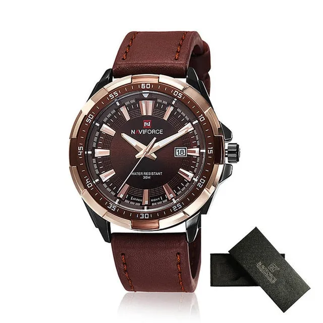 Mens Wristwatches Top Brand Luxury NAVIFORCE Sport Men's