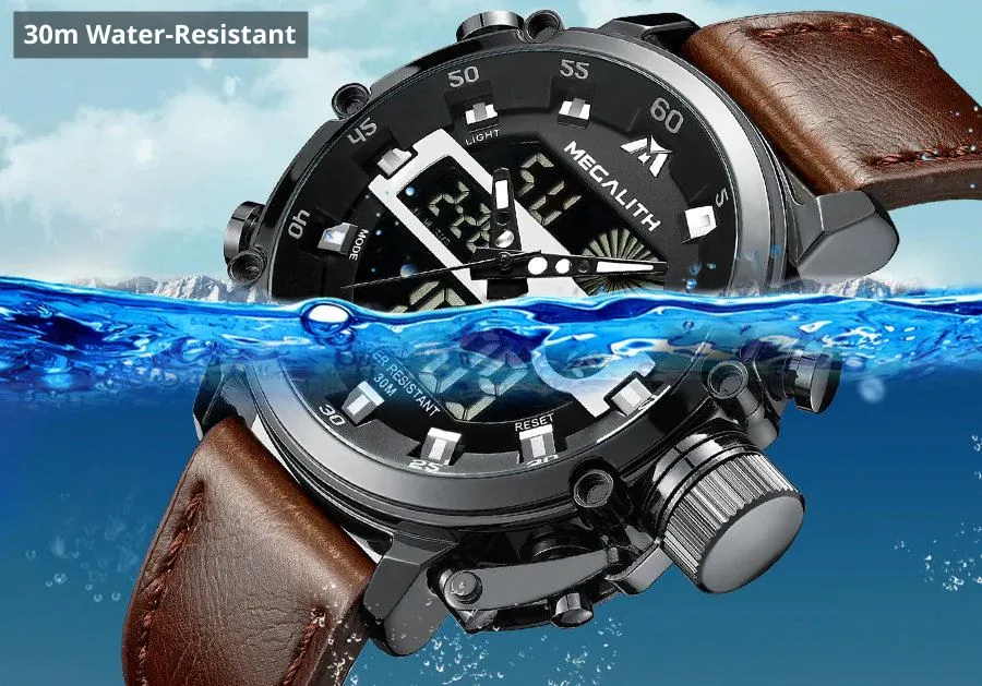 MGLX™ Men's Business Sport Military Quartz Luminous Wrist Watch