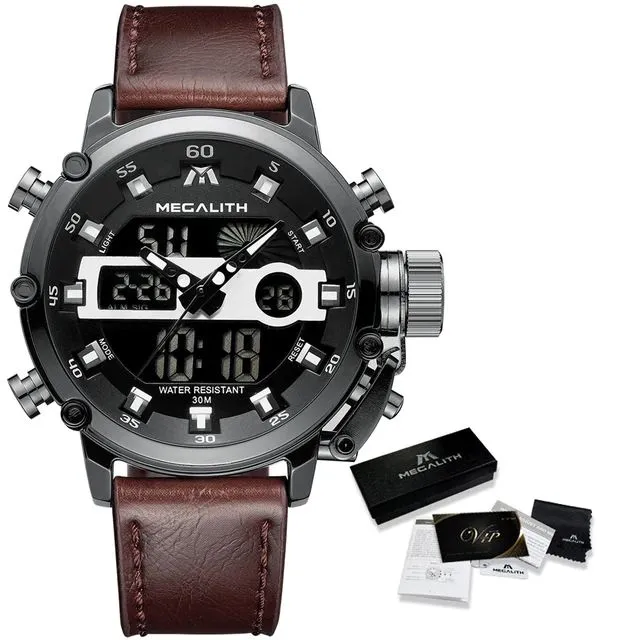 MGLX™ Men's Business Sport Military Quartz Luminous Wrist Watch