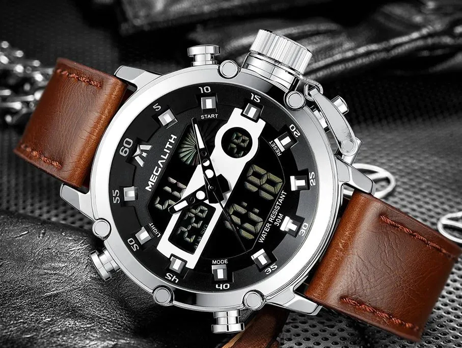 MGLX™ Men's Business Sport Military Quartz Luminous Wrist Watch
