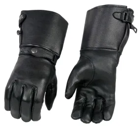 Milwaukee Leather SH857 Men's Long Cuff Thermal Lined USA Deerskin
