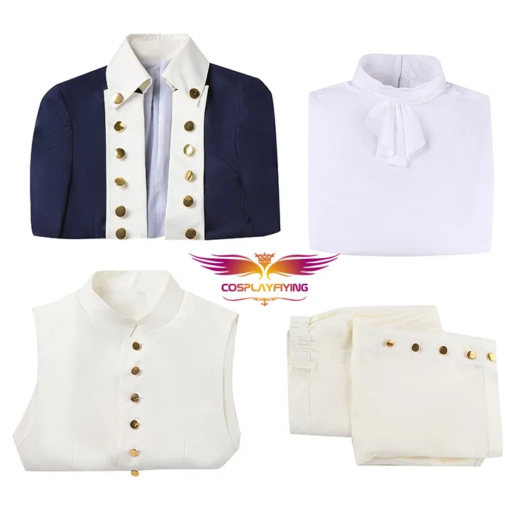 Musical Opera Hamilton Alexander Hamilton Stage Uniform Concert Cosplay Costume Carnival Halloween