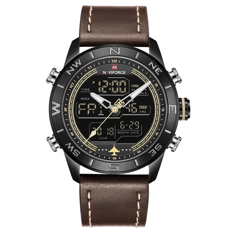 New Men Wristwatches NAVIFORCE Top Luxury Brand Men's
