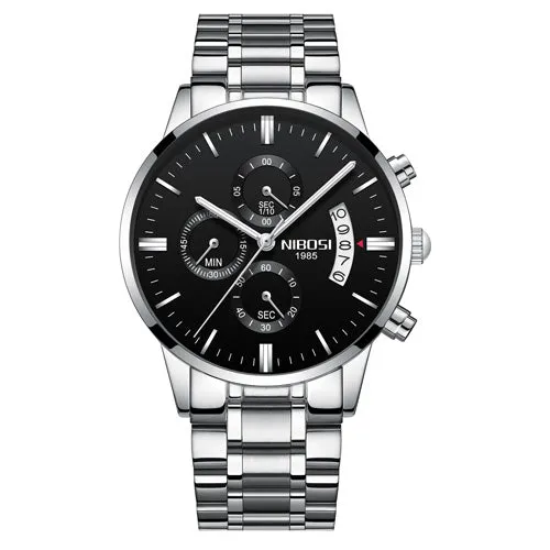 NIBOSI Men Wristwatches Luxury Famous Top Brand Men's