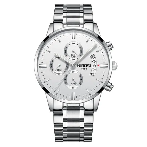 NIBOSI Men Wristwatches Luxury Famous Top Brand Men's