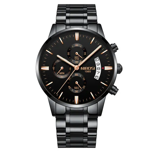 NIBOSI Men Wristwatches Luxury Famous Top Brand Men's
