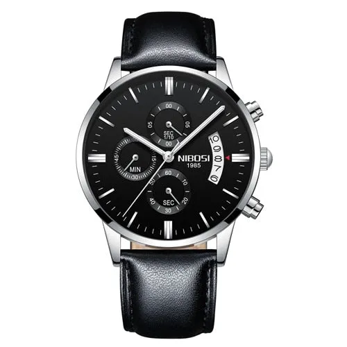 NIBOSI Men Wristwatches Luxury Famous Top Brand Men's