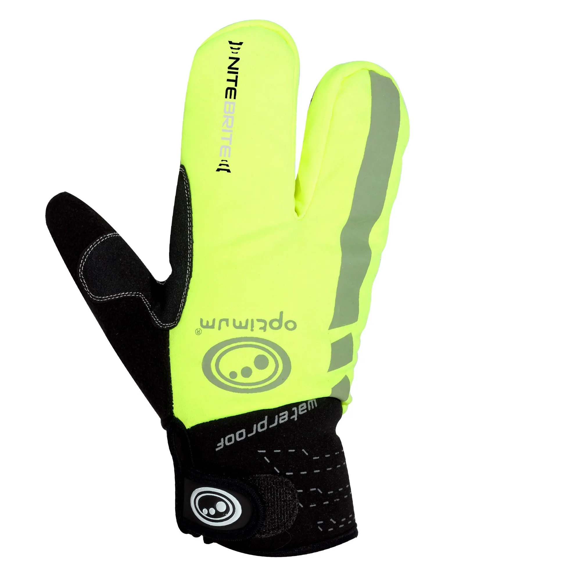 Nitebrite Cycling Lobster Gloves