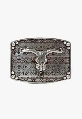 Nocona Adults Bull Skull Belt Buckle
