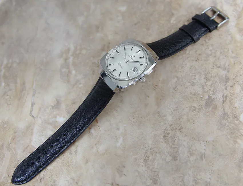 Omega Geneve 36mm Swiss Auto 1970s Vintage Watch