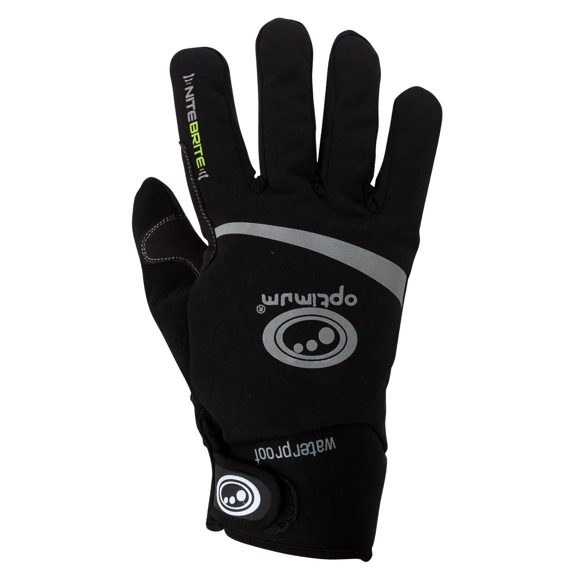 Optimum Nitebrite Winter Gloves - Waterproof, Running, Hiking & Water Sports