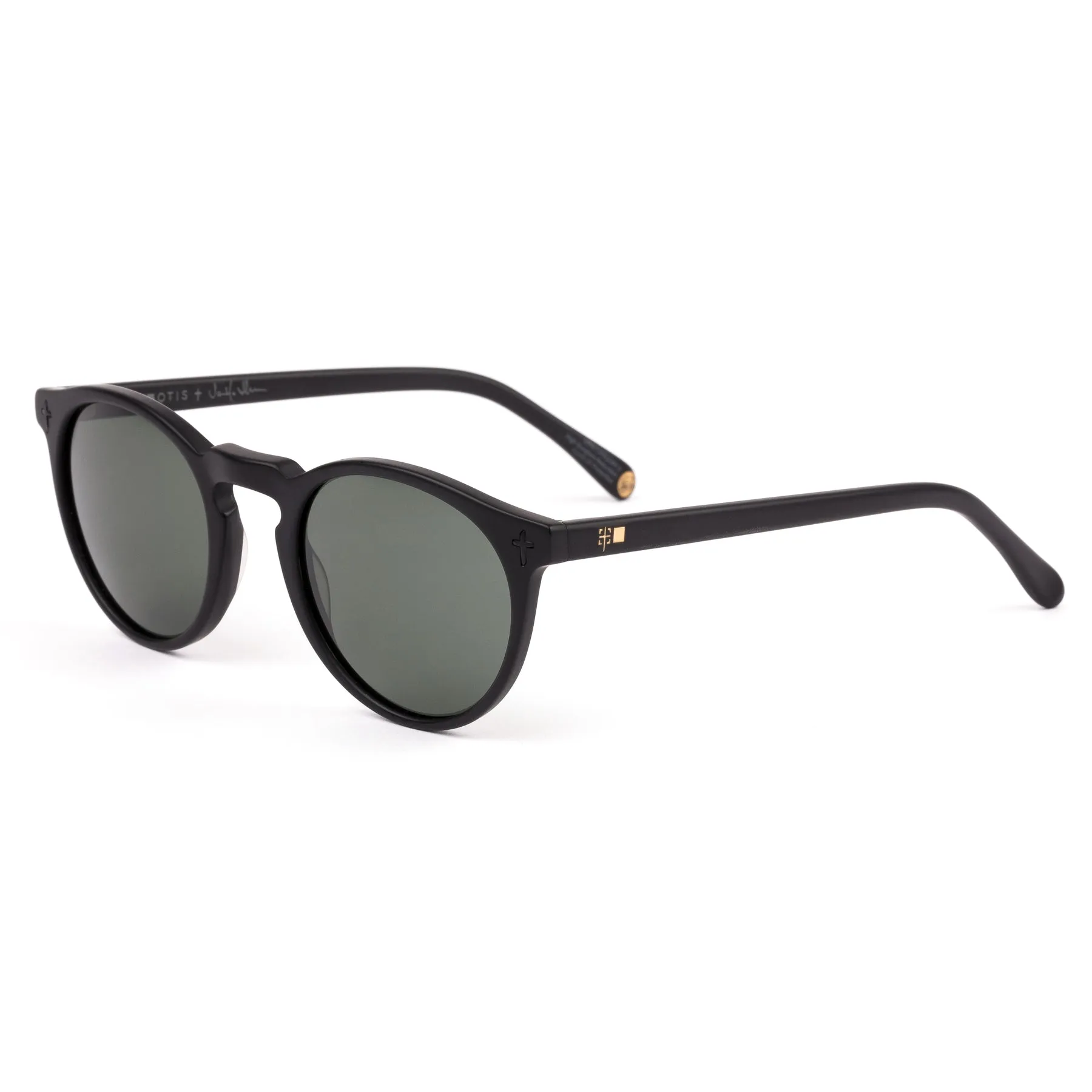 Otis Omar Sunglasses-Matte Black/Grey Polar/Vault