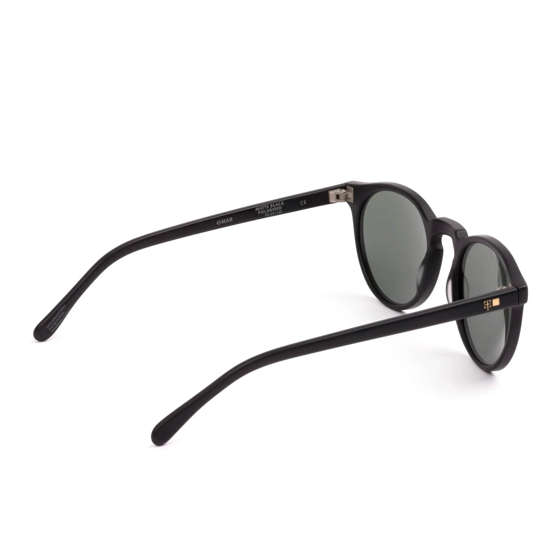 Otis Omar Sunglasses-Matte Black/Grey Polar/Vault