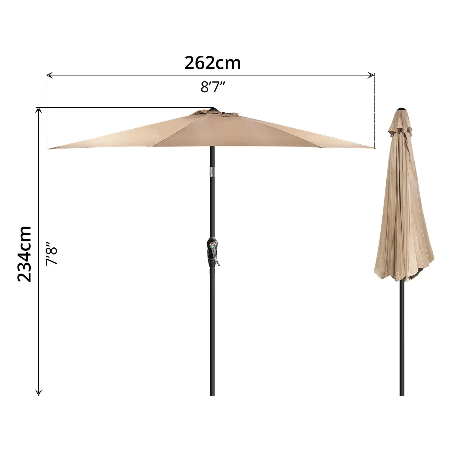 Outdoor Umbrella (Ø8'7")