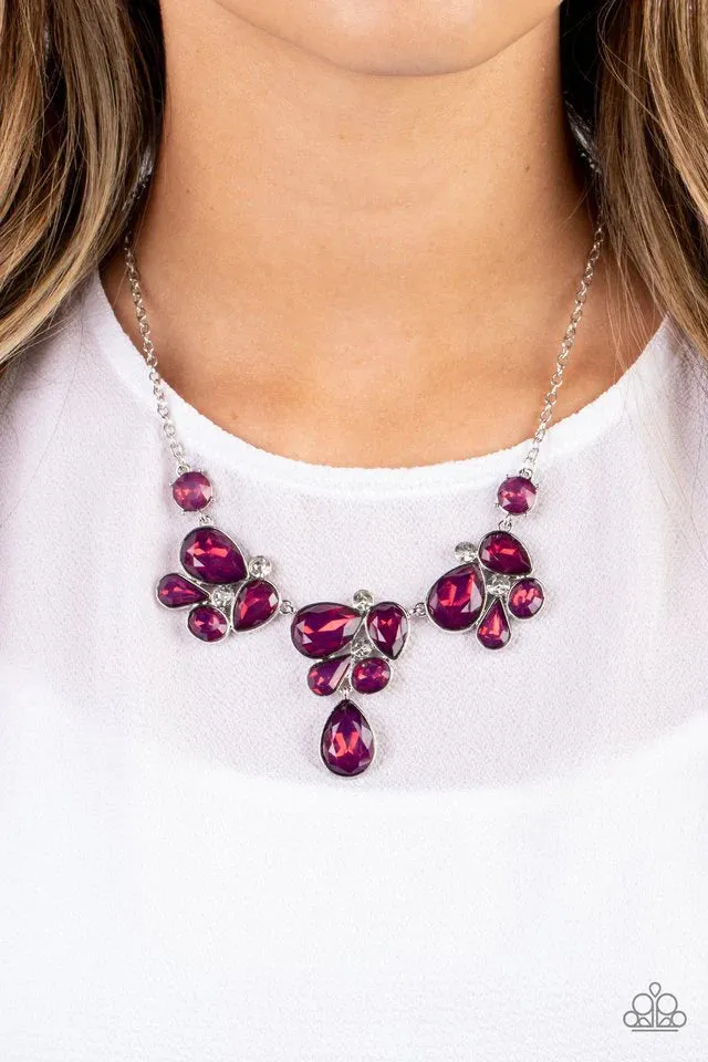 Paparazzi Necklace ~ Everglade Escape - Purple