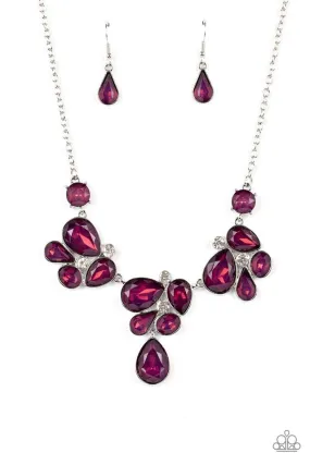 Paparazzi Necklace ~ Everglade Escape - Purple