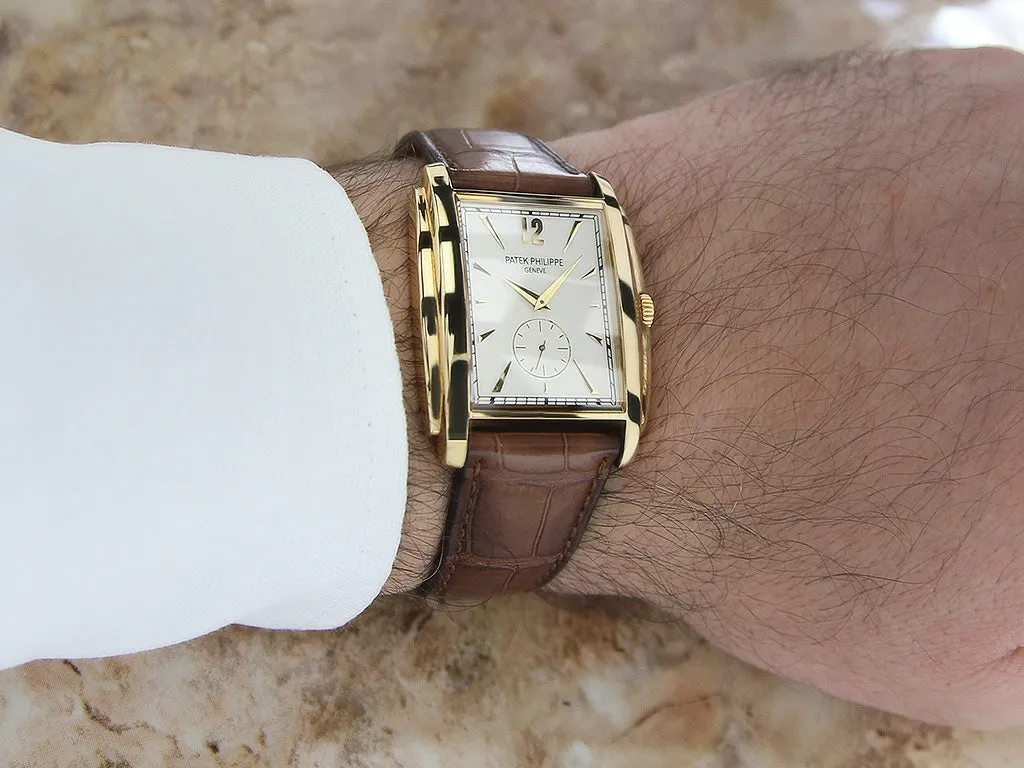 Patek Philippe Gondolo 5124G 18k Gold Rare Luxury Investment Watch