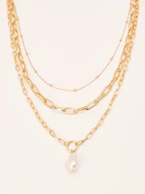 Pearl Multi-Layered Necklace