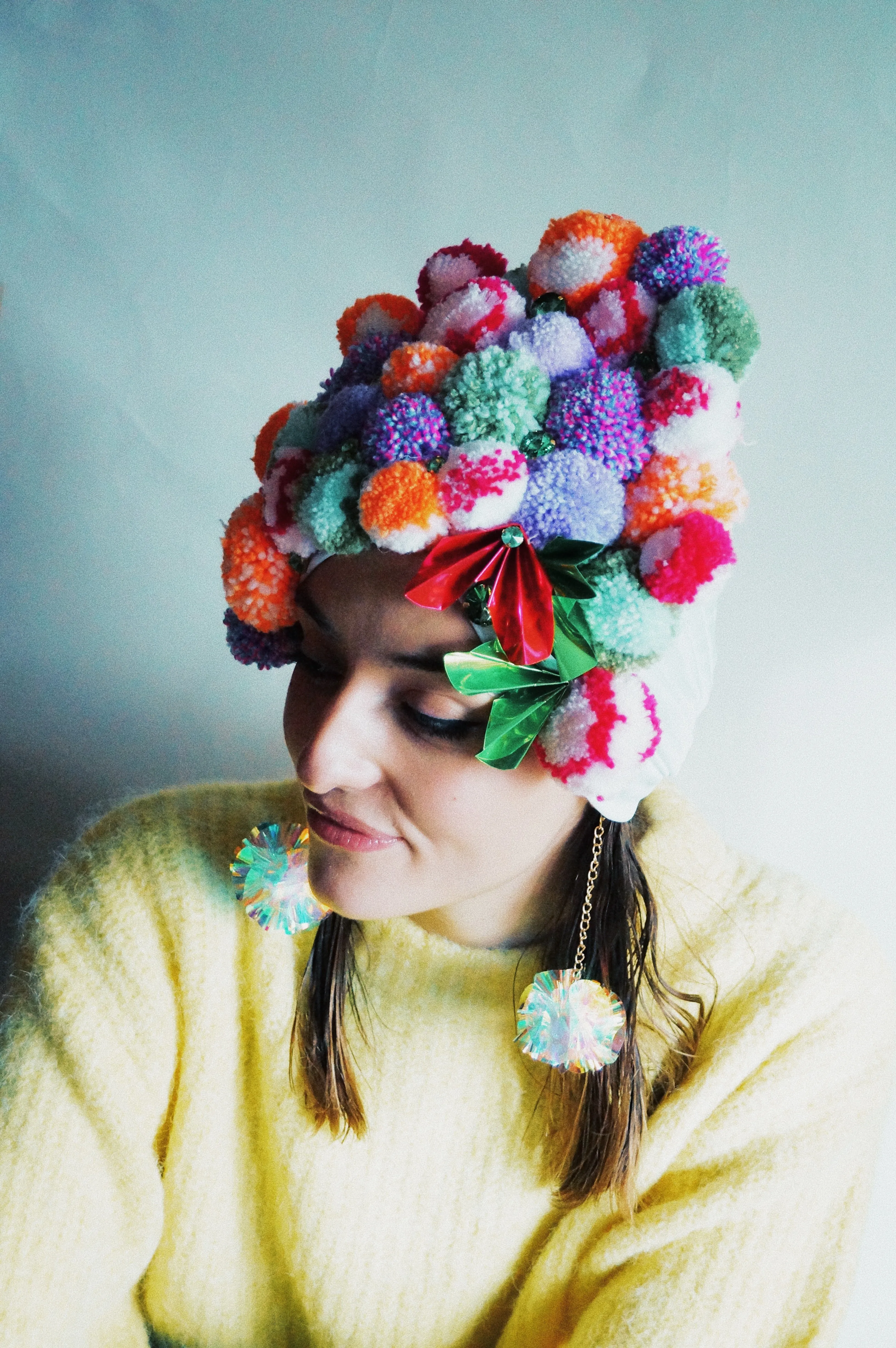 Pom pom party Turban