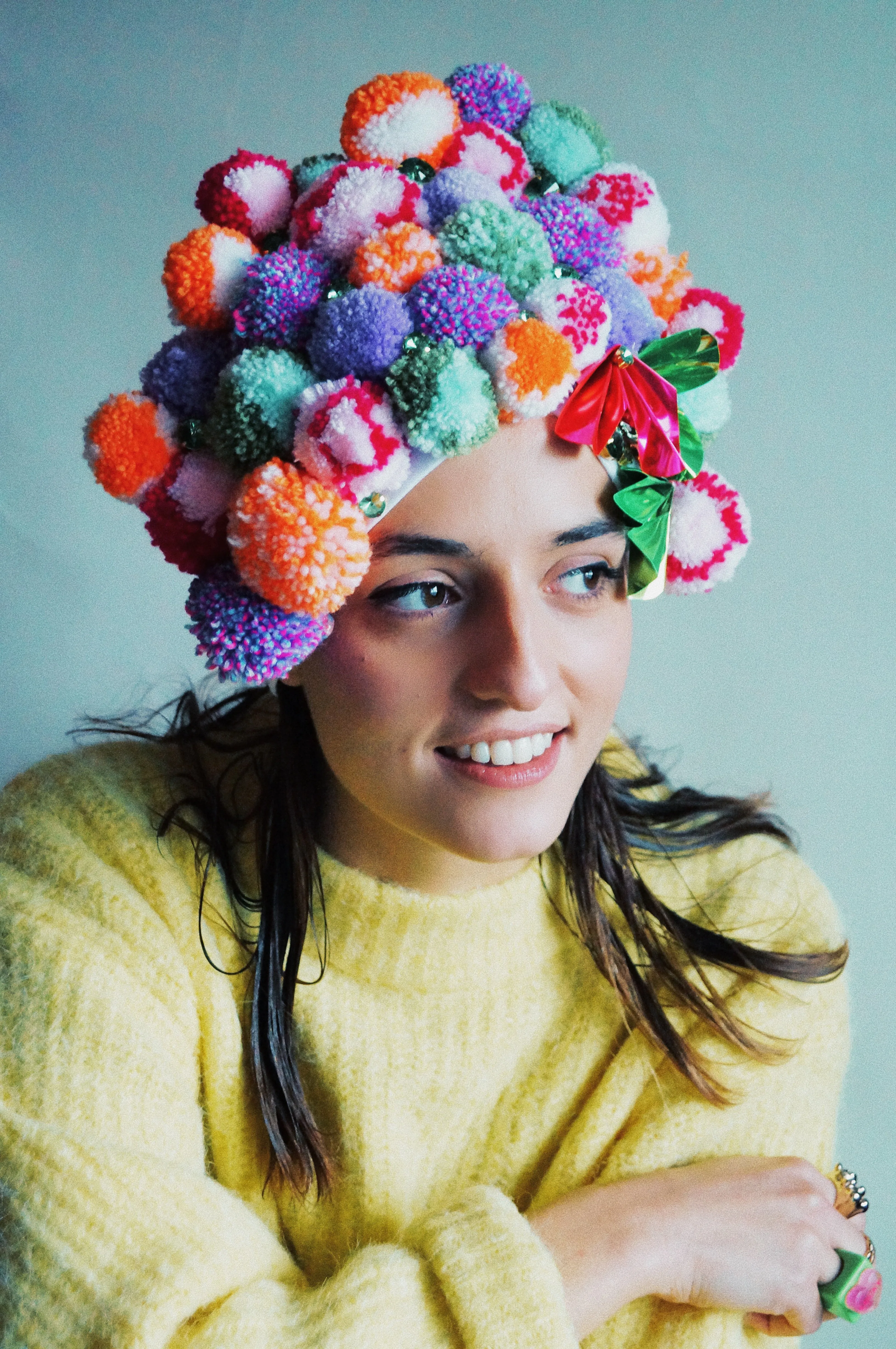 Pom pom party Turban