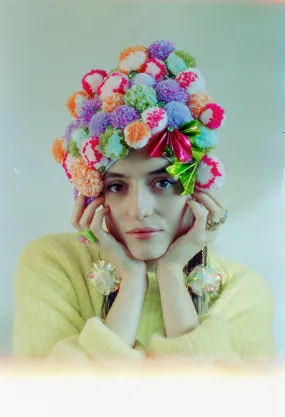 Pom pom party Turban