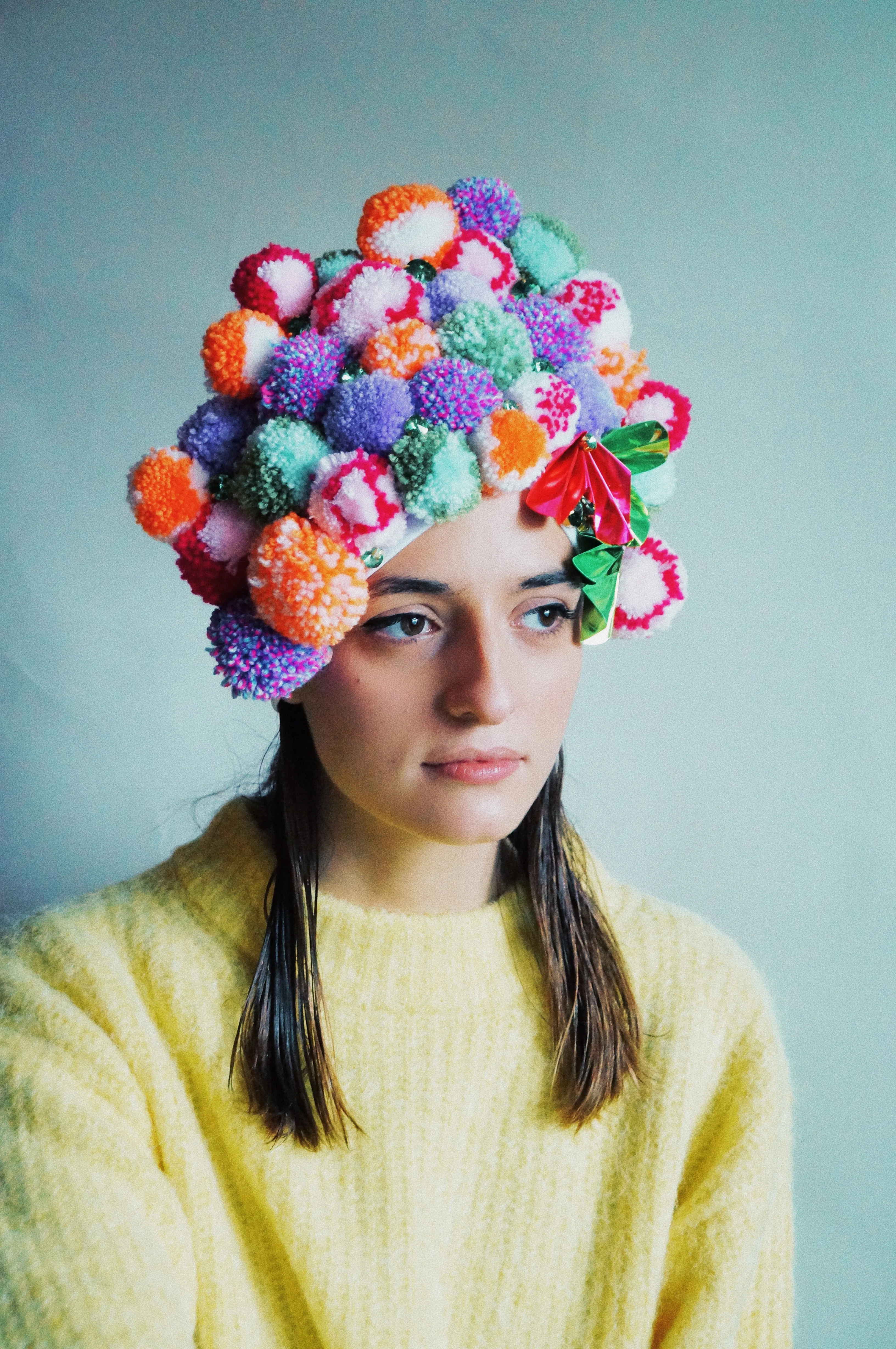 Pom pom party Turban