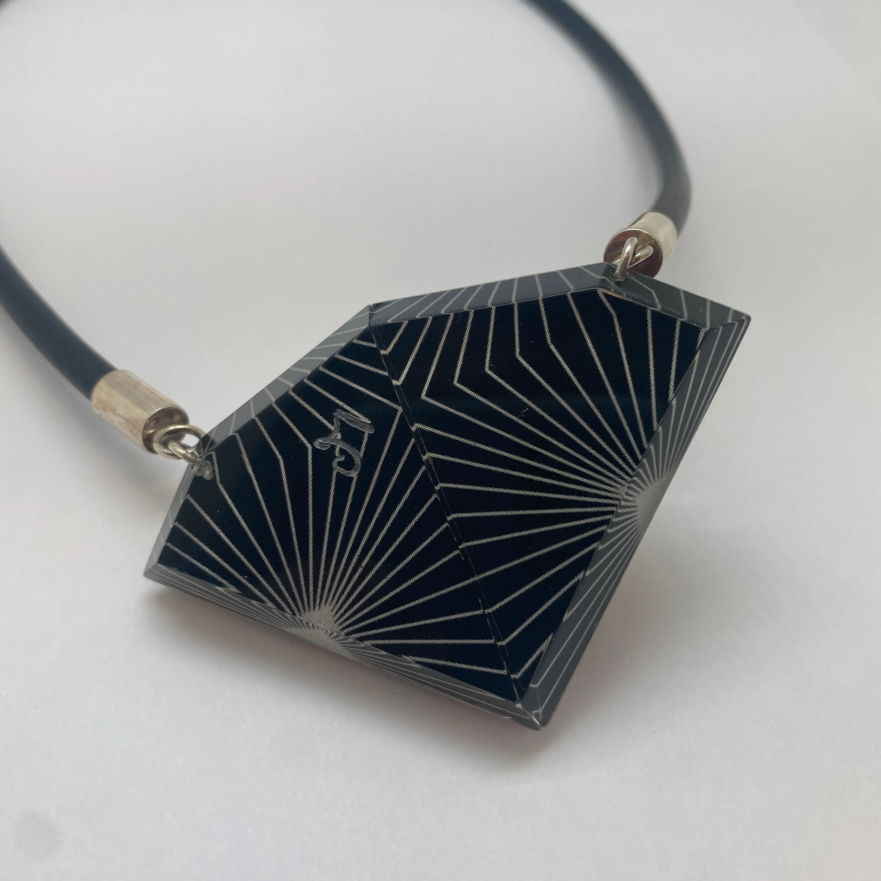 Pop Art Geometric Necklace