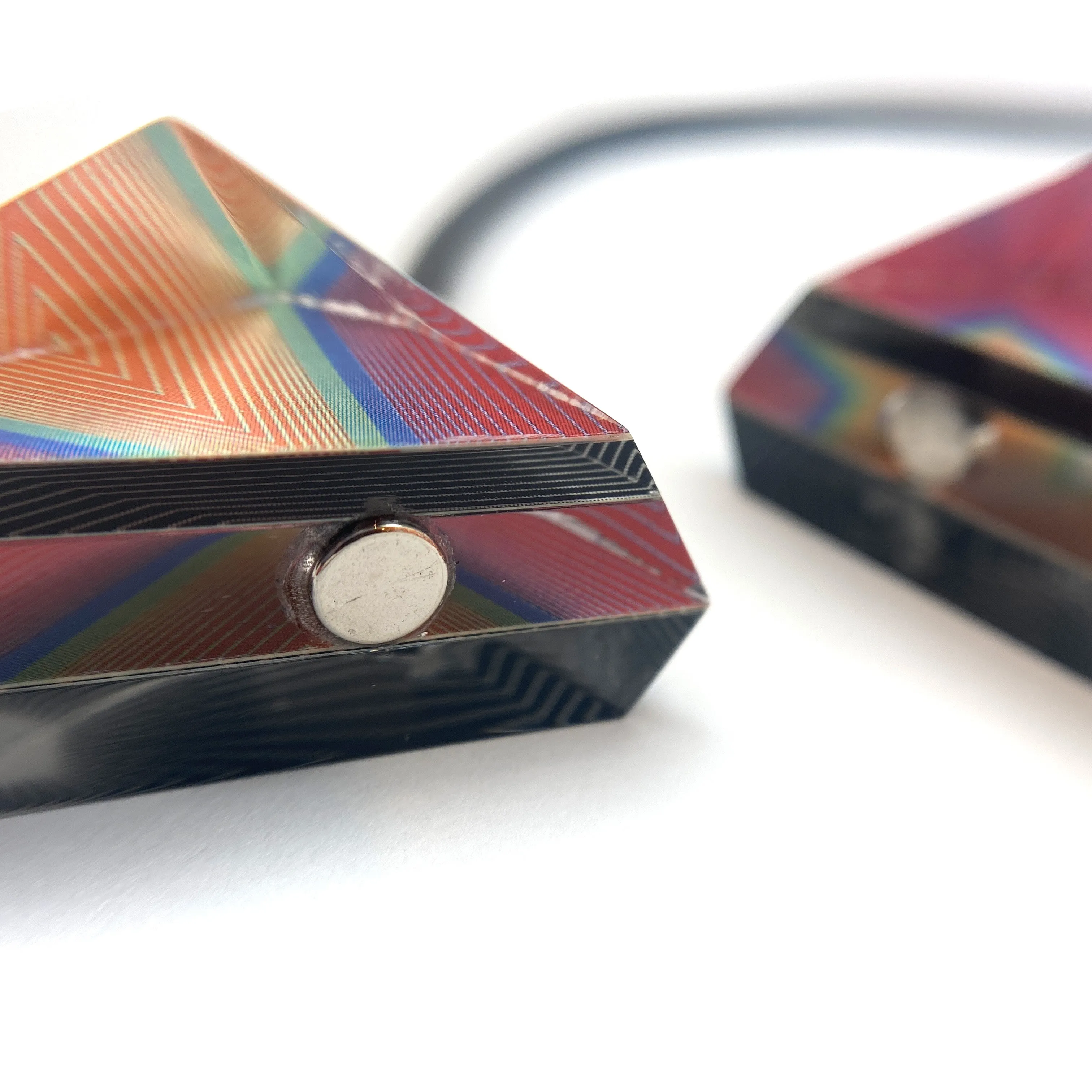 Pop Art Geometric Necklace