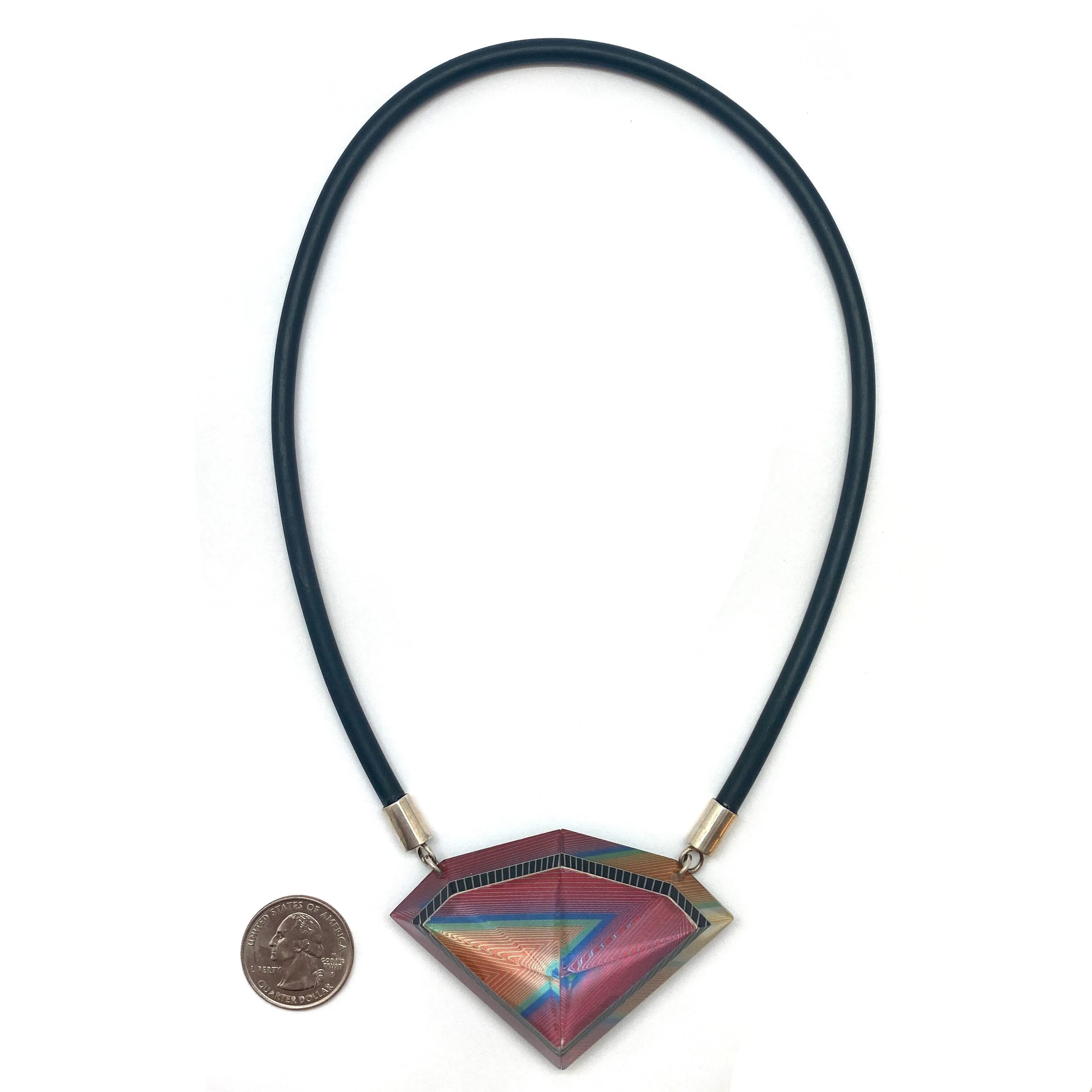 Pop Art Geometric Necklace