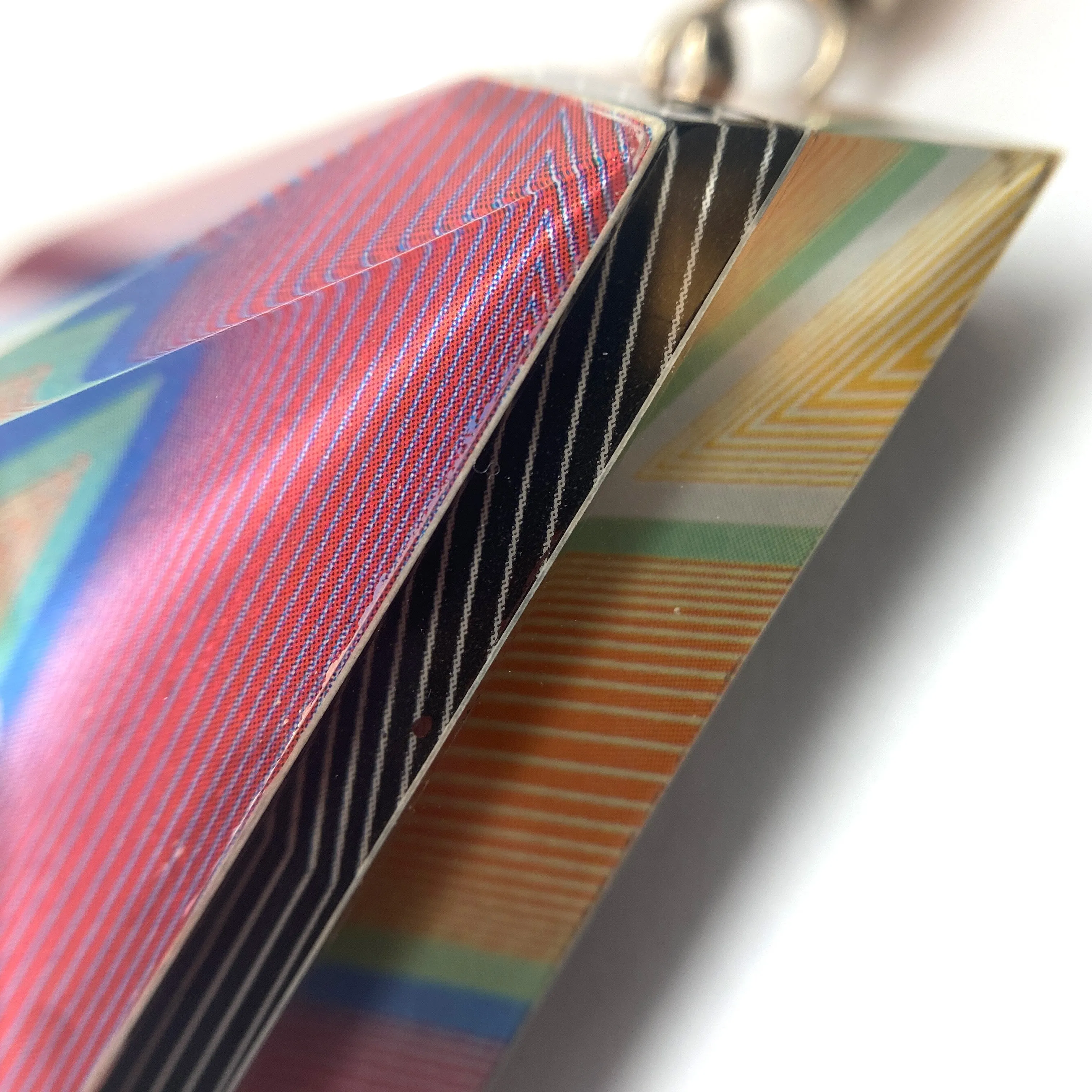 Pop Art Geometric Necklace