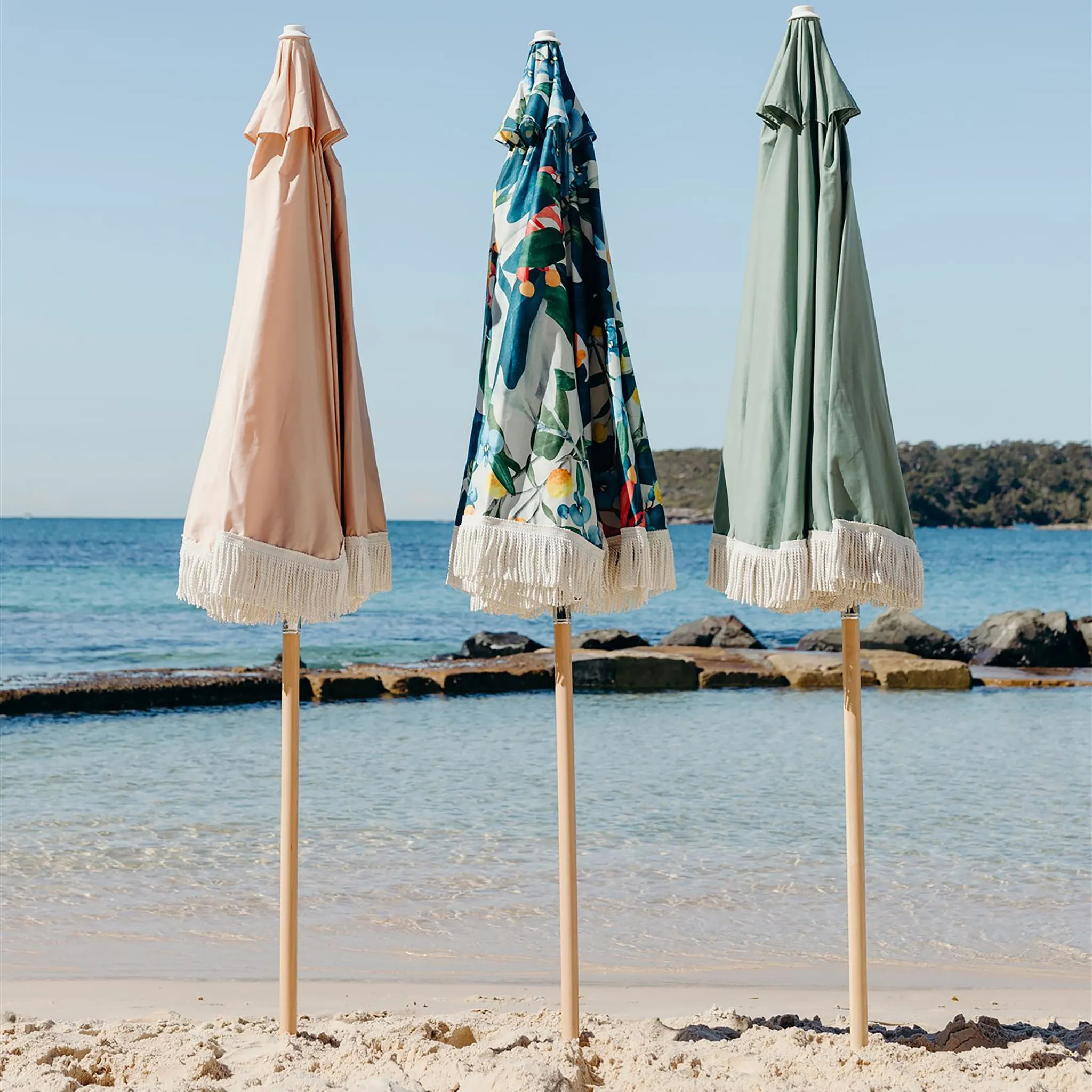 Premium Beach Umbrella - Field Day