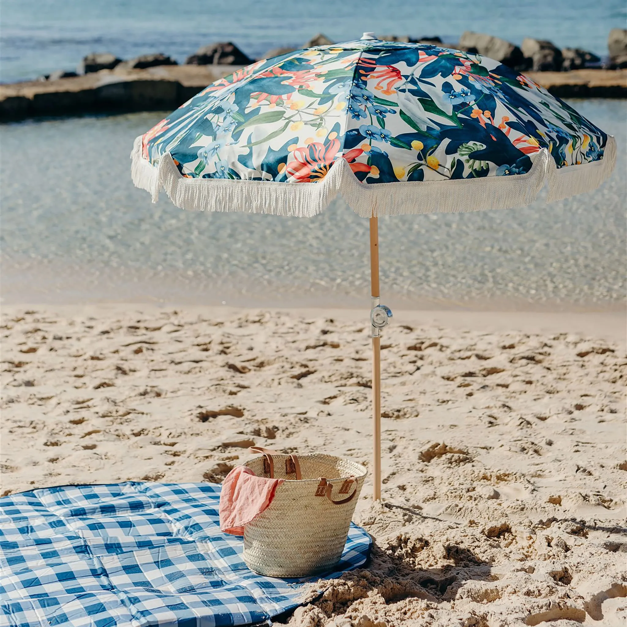 Premium Beach Umbrella - Field Day