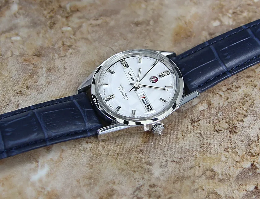 Rado World Travel 1960s 35mm Men's Watch