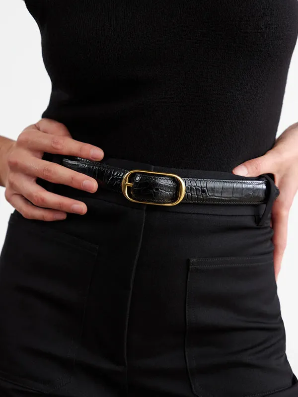Reine Belt in Black