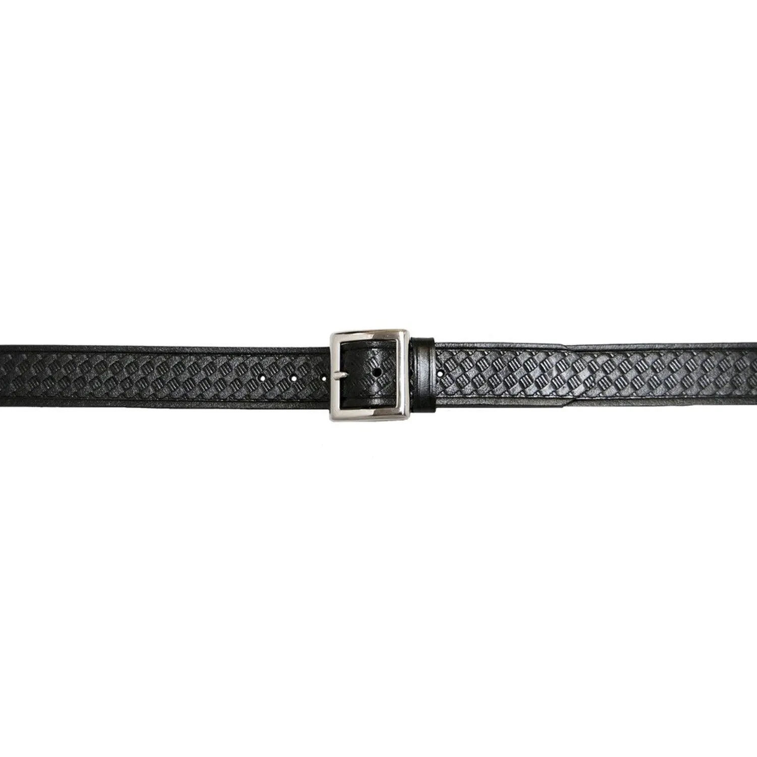 Rogers-Whitley Men's 1.5" Basketweave Leather Belt