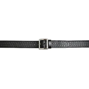 Rogers-Whitley Men's 1.5" Basketweave Leather Belt