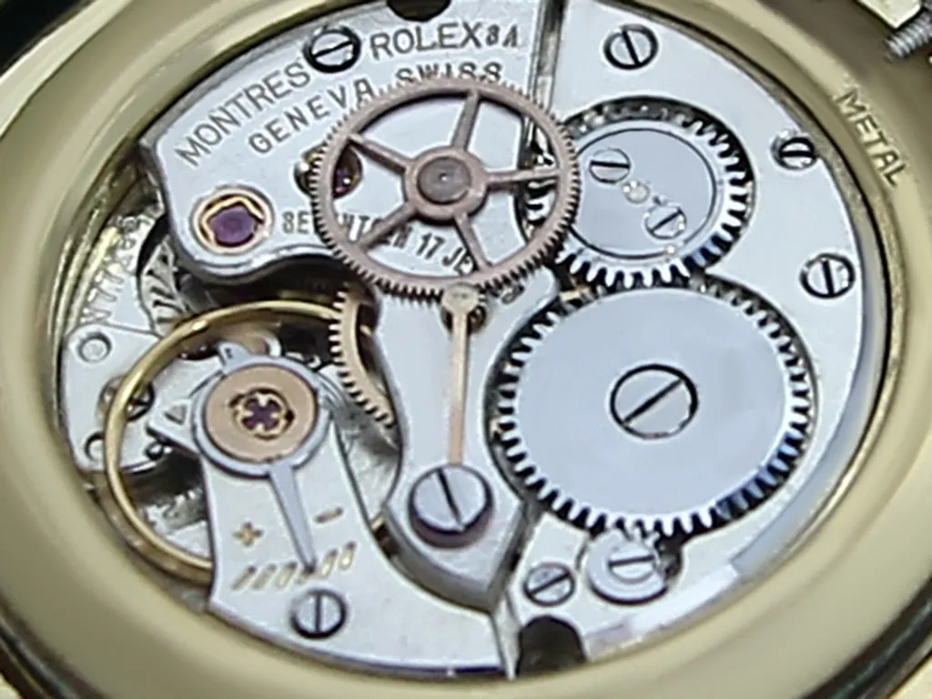 Rolex 8952 Exquisite 14k Solid Gold Men's Museum Quality 1955 Watch