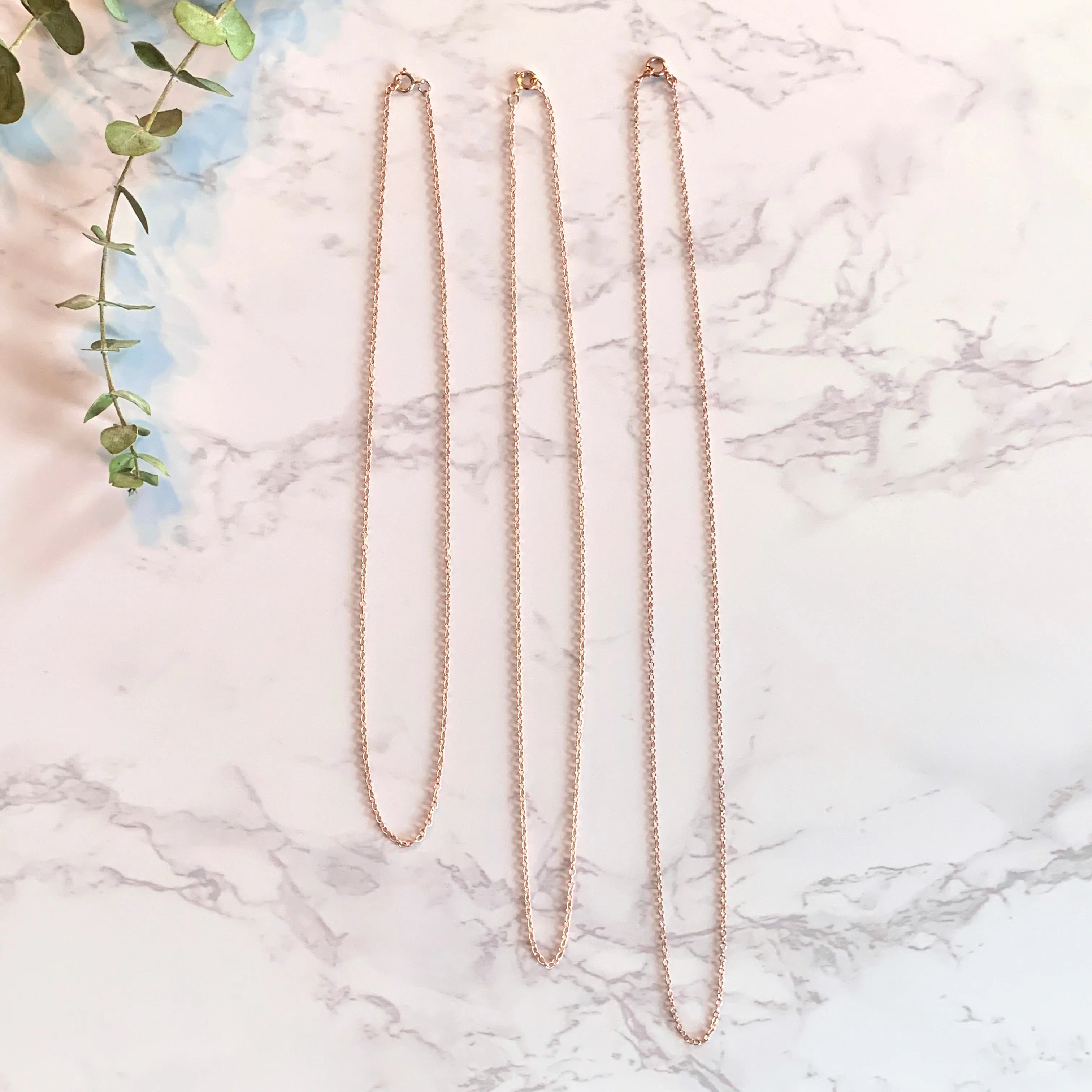 Rose Gold Fine Chain