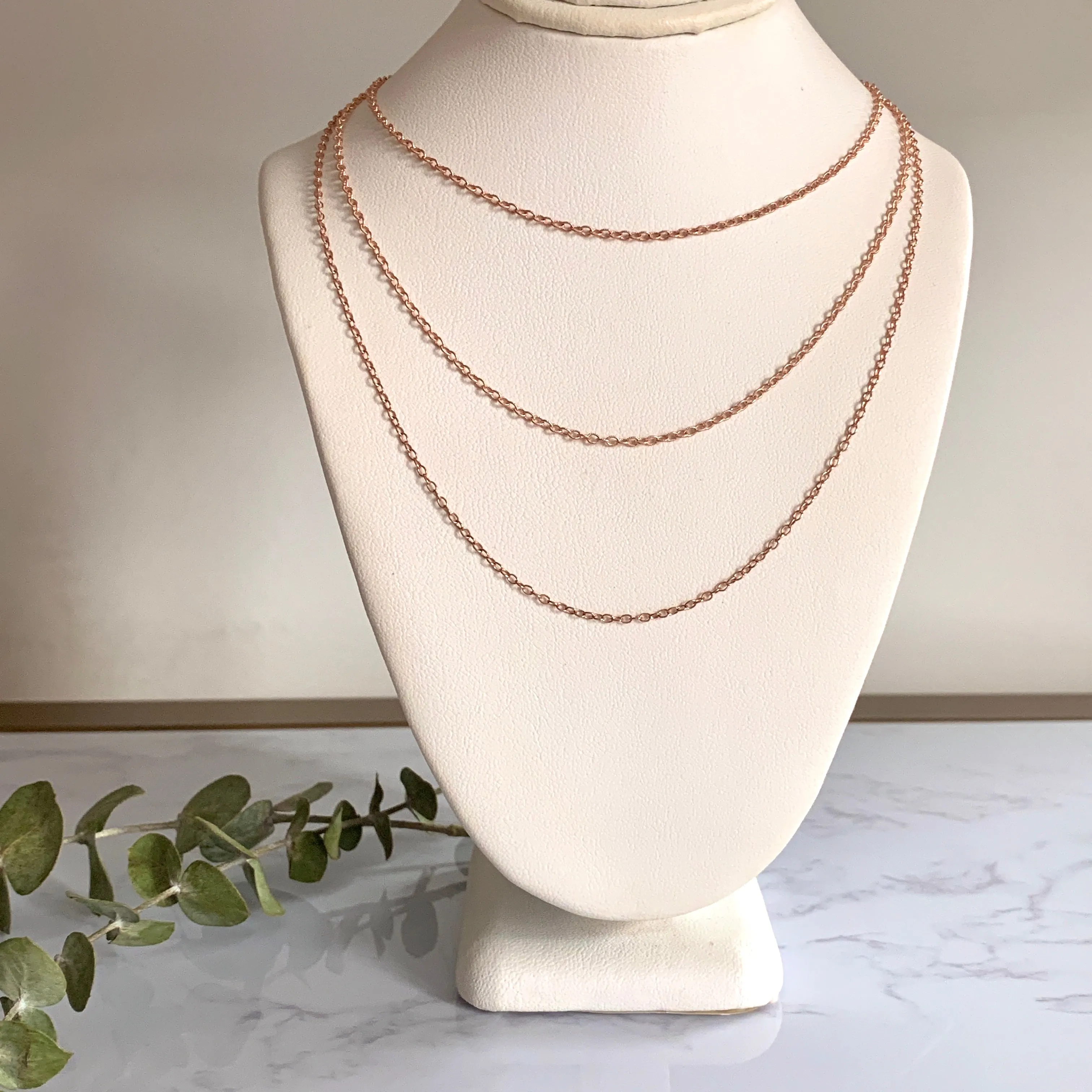 Rose Gold Fine Chain