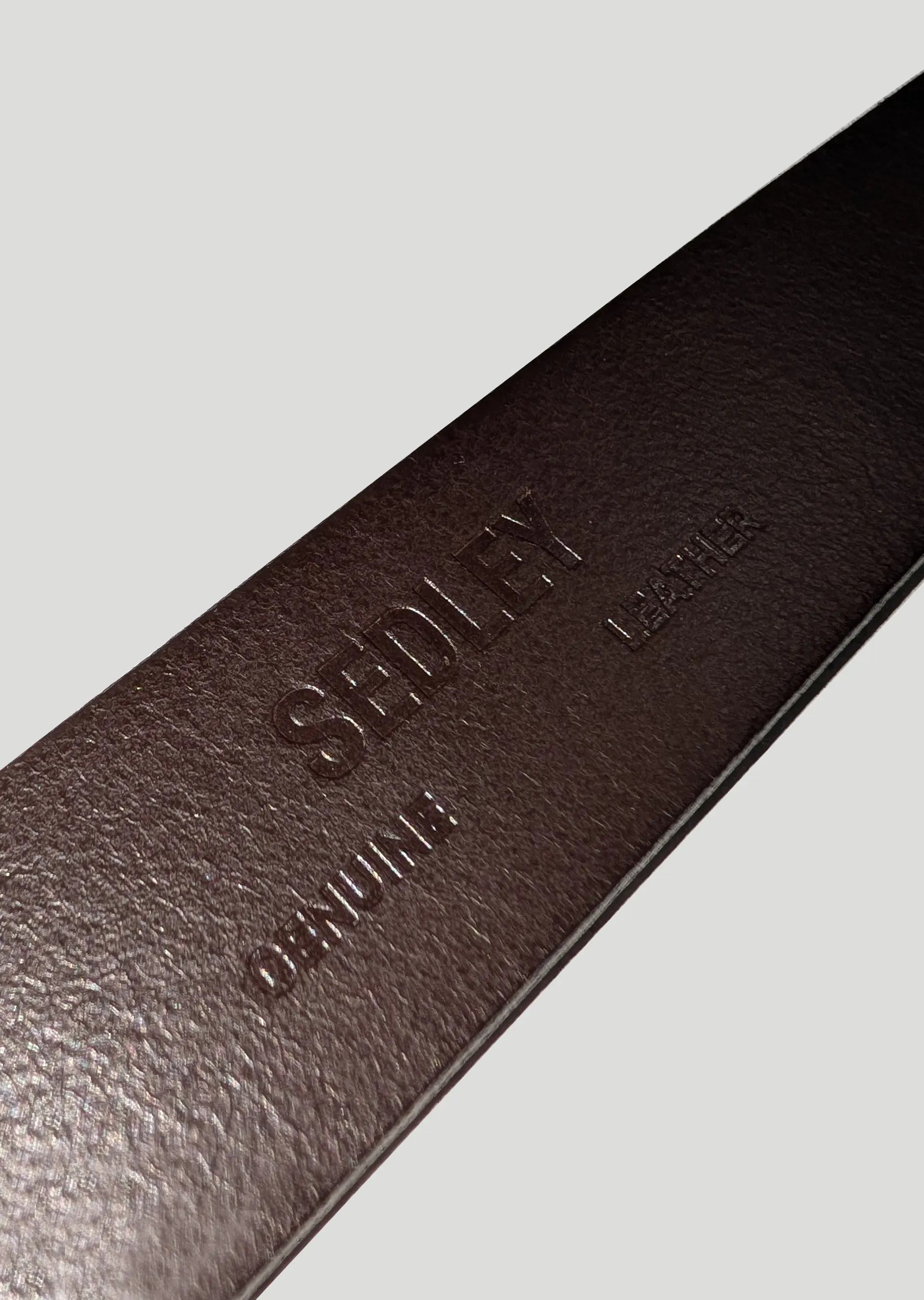 Sedley Brown Leather Belt