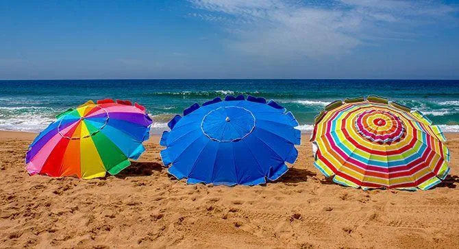 Shelta Manly Beach Umbrella | 3 Colours