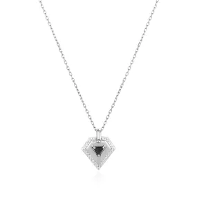 Silver Geometric Necklace