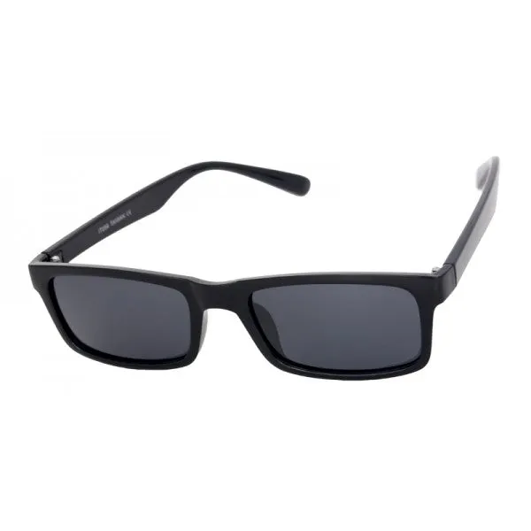 Small Rectangular Sunglasses with Polarized Frame